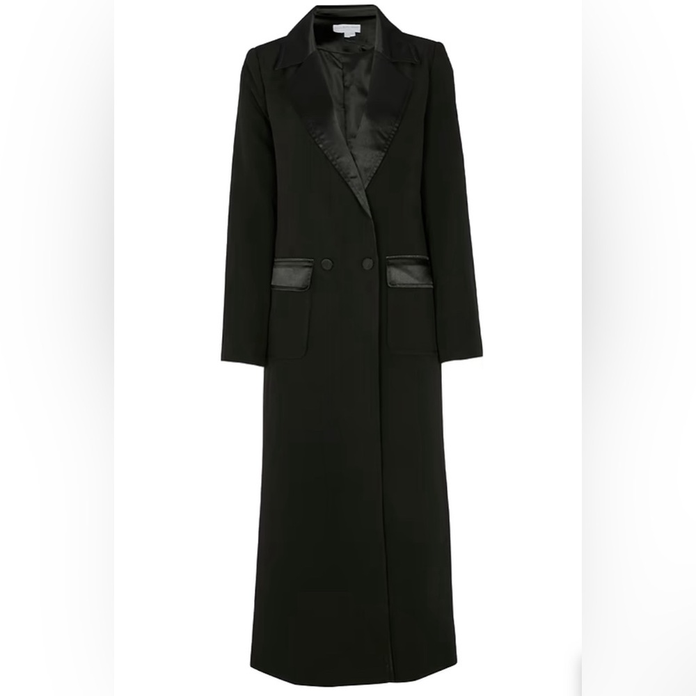 Black Satin 55 Mix 55 Dress